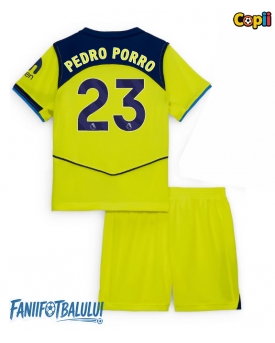 Tottenham Hotspur Pedro Porro #23 Echipament de Fotbal Replică 2025-26 Copii Treilea (+ Șorturi)